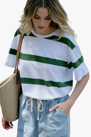 Ceres Life Slouchy Split Hem Tee