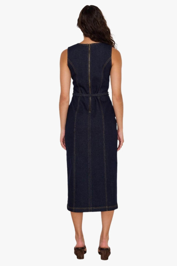 minkpink raya midi dress Mink Pink Raya Denim Midi Dress