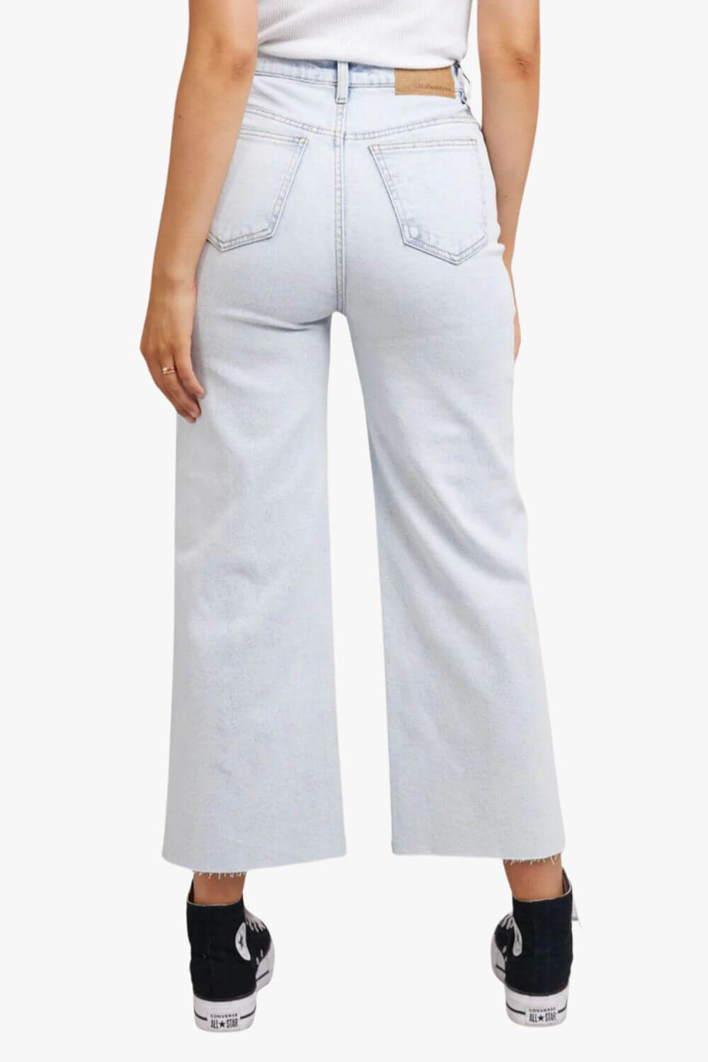 All About Eve Charlie High Rise Wide Leg Jean