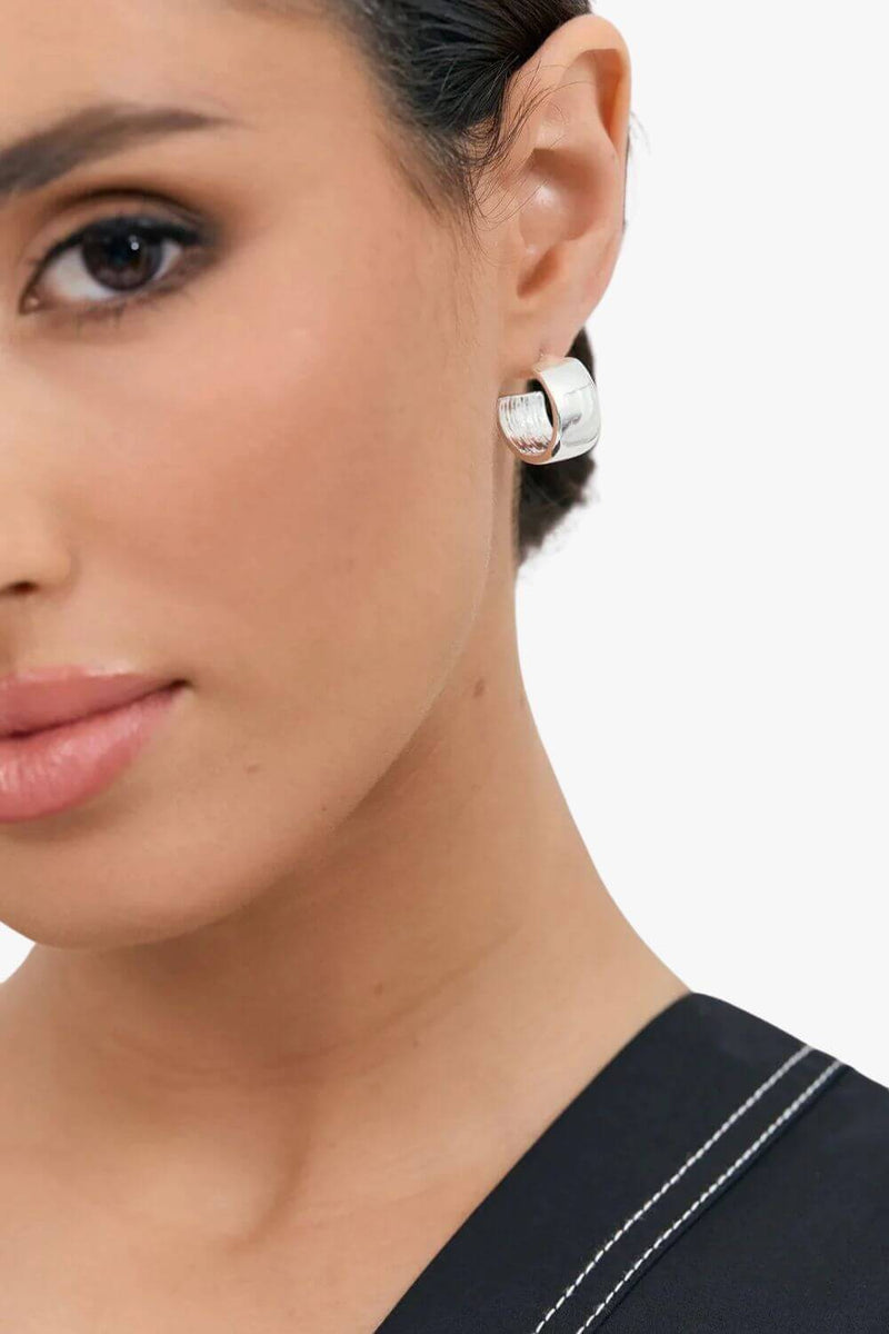 Adorne Mini Metal Everyday Hoops