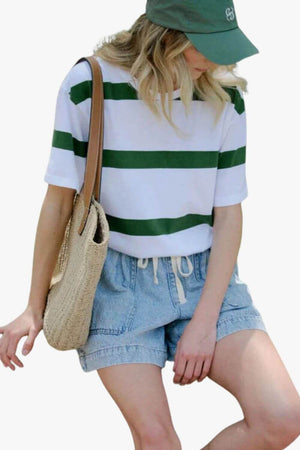 Ceres Life Slouchy Split Hem Tee