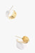 Adorne Mini Enamel Metal Hoops