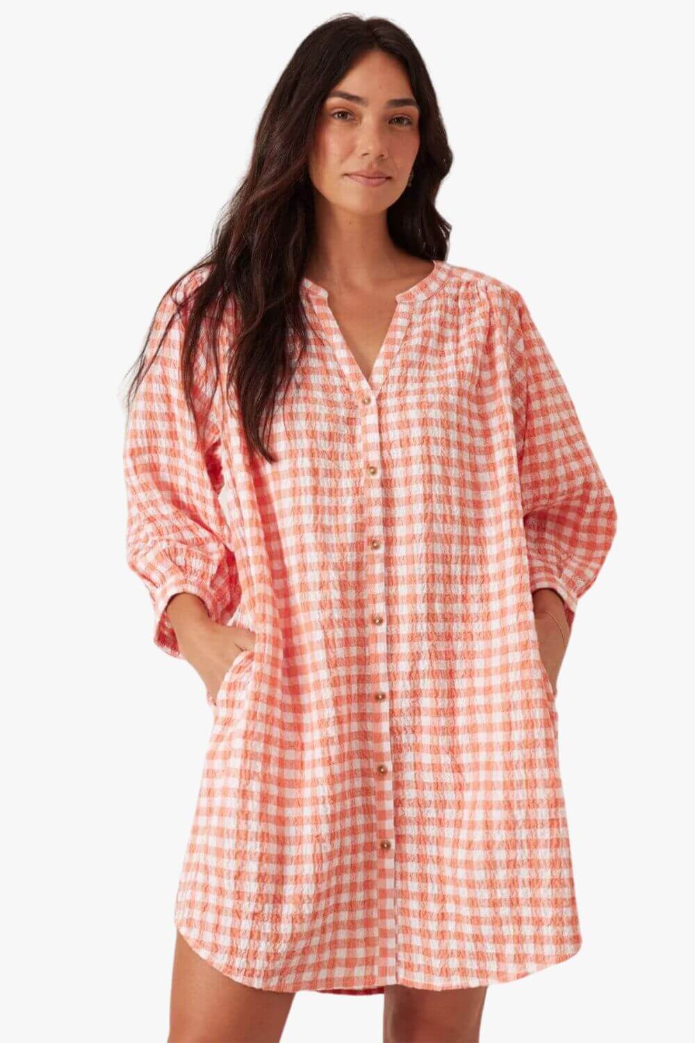 Ceres Life Crinkle Mini Dress