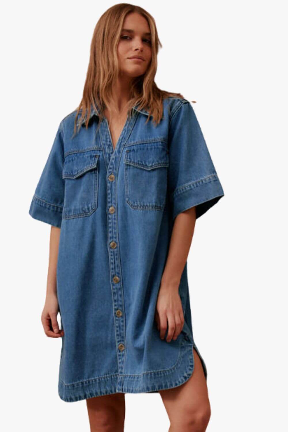 Ceres Life Relaxed Shirt Dress