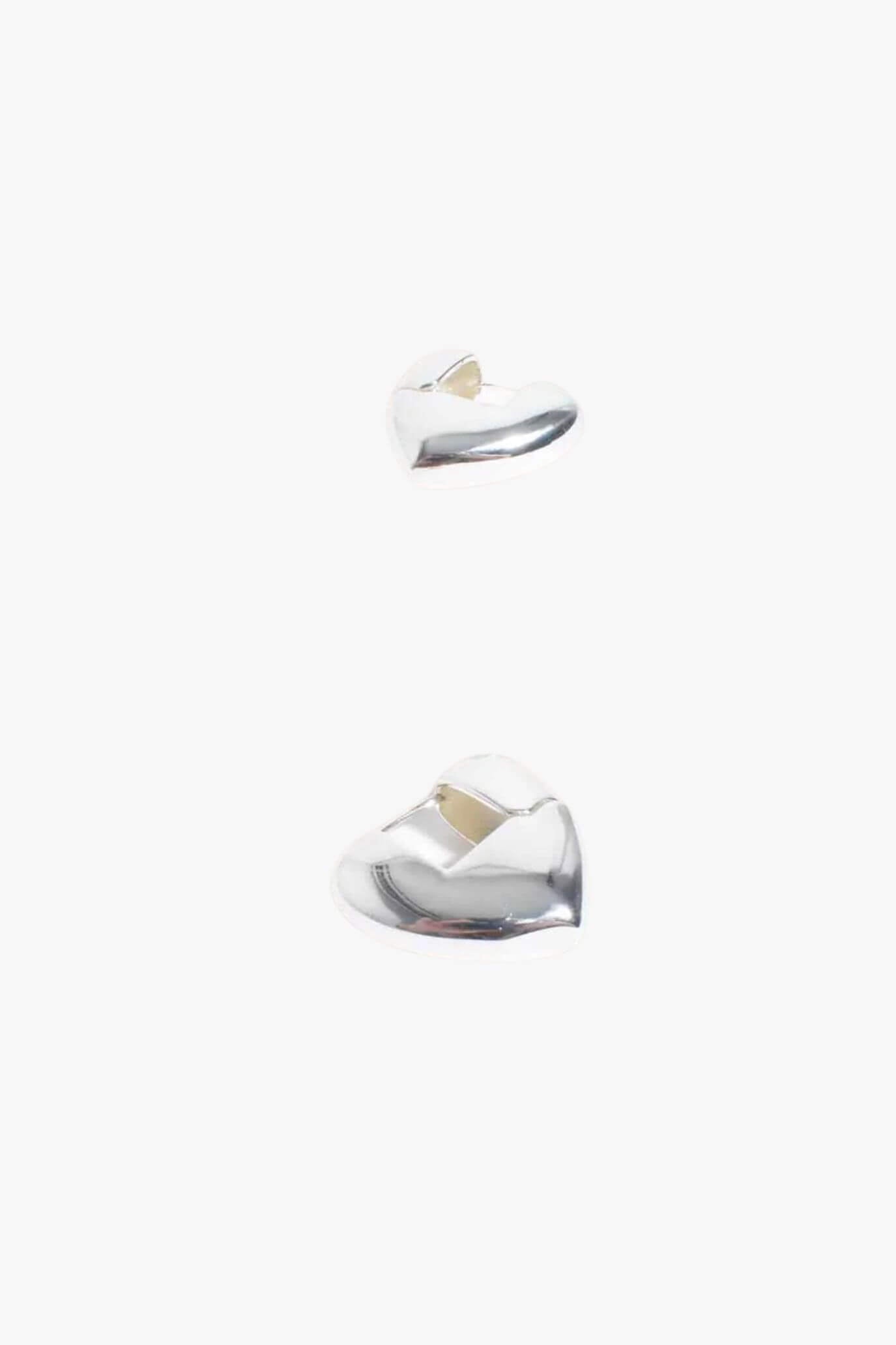 Adorne Mini Heart Drop Earrings