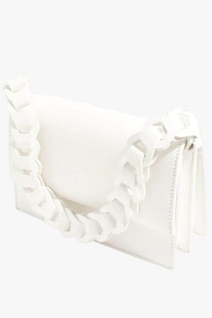 Adorne Jessica Structured Chain Mini Handbags