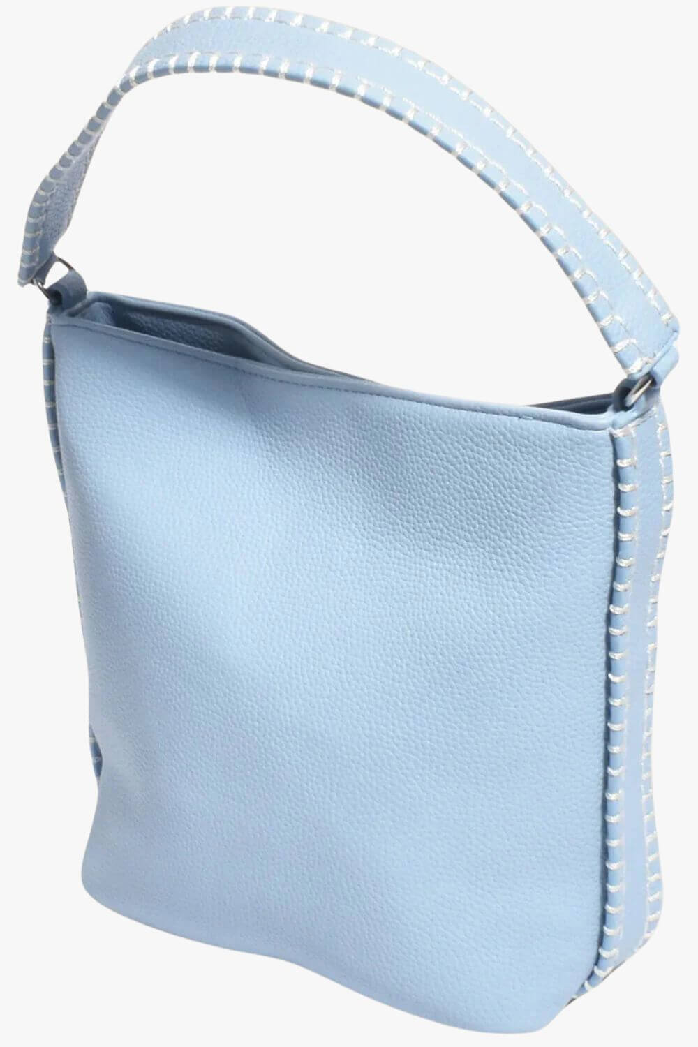 Adorne Stevie Blanket Stitch Bucket Bag