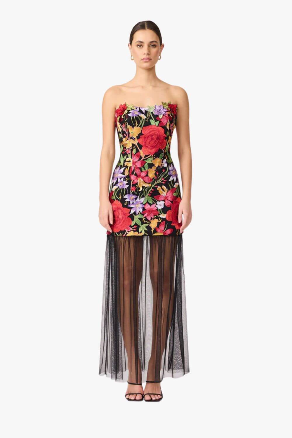 Elliatt Talia Contrast Maxi Dress