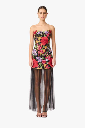 Elliatt Talia Contrast Maxi Dress