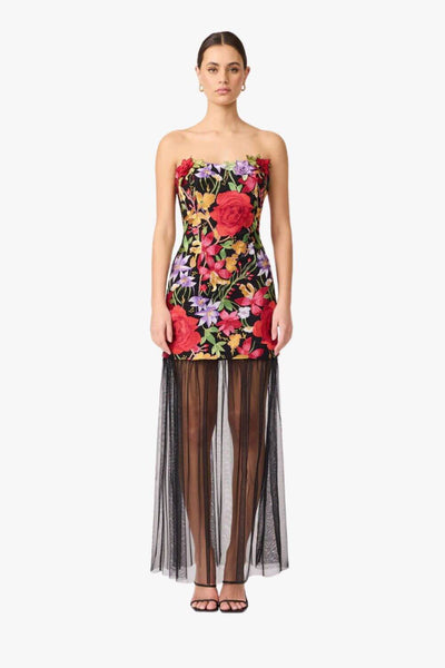 Elliatt Talia Contrast Maxi Dress