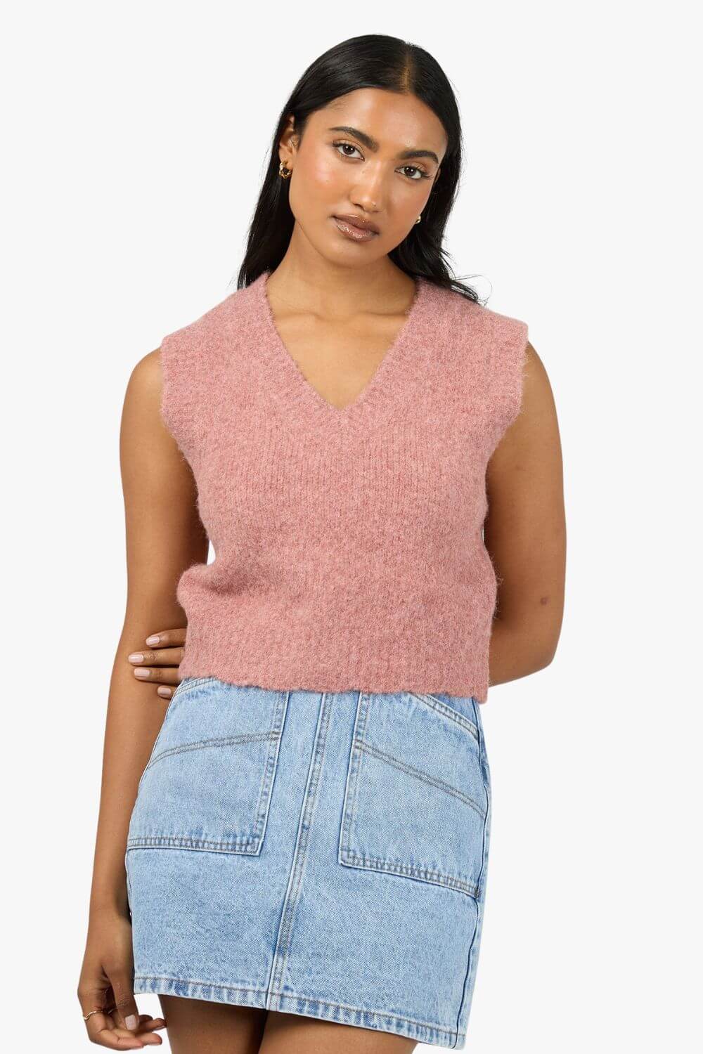 All About Eve Leah Knit Vest