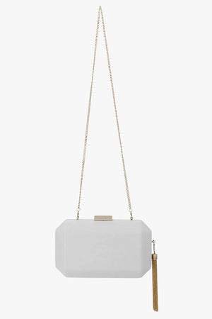 Olga Berg Lia Facetted Clutch