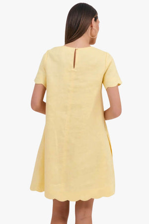 Adorne Lexi Scalloped Hem Dress