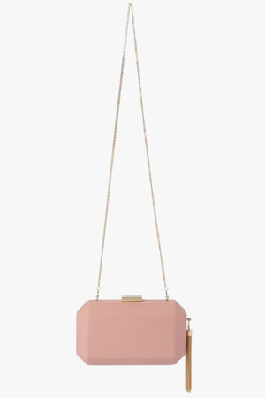 Olga Berg Lia Facetted Clutch
