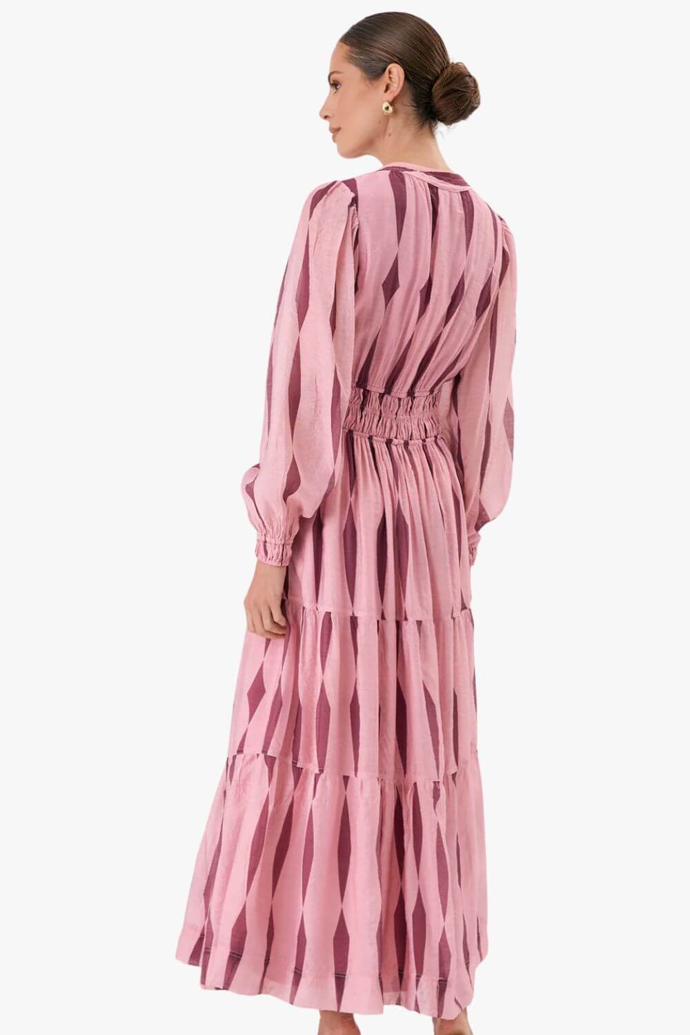 Adorne Violette San Lorenzo Print Dress