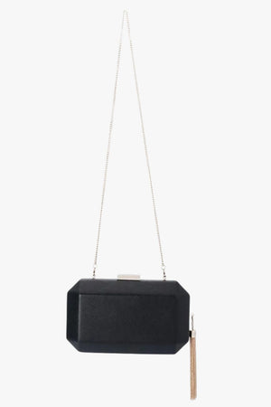 Olga Berg Lia Facetted Clutch