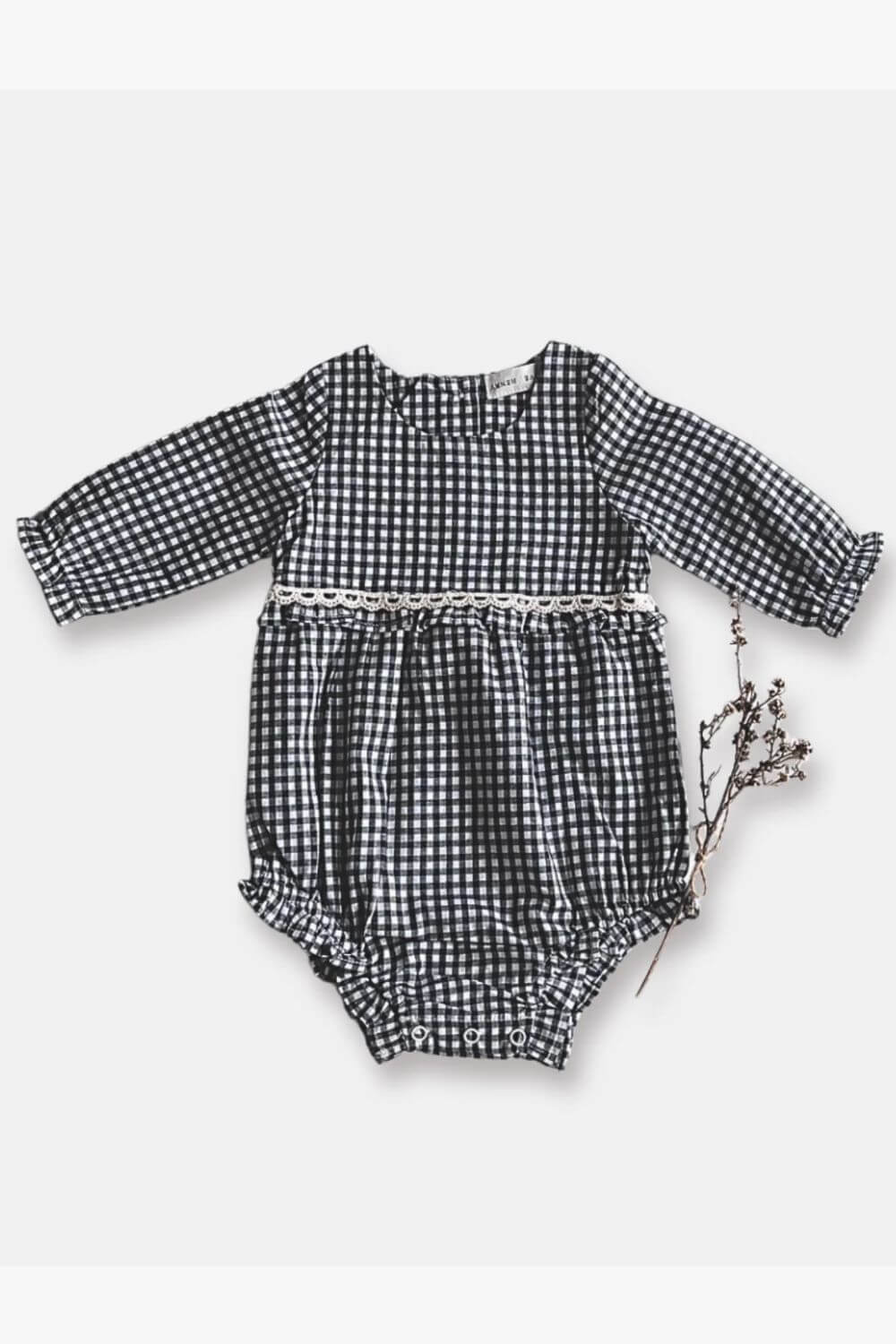 Love Henry Baby Girls LS Nora Playsuit
