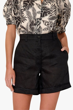 Adorne Haven Linen Short