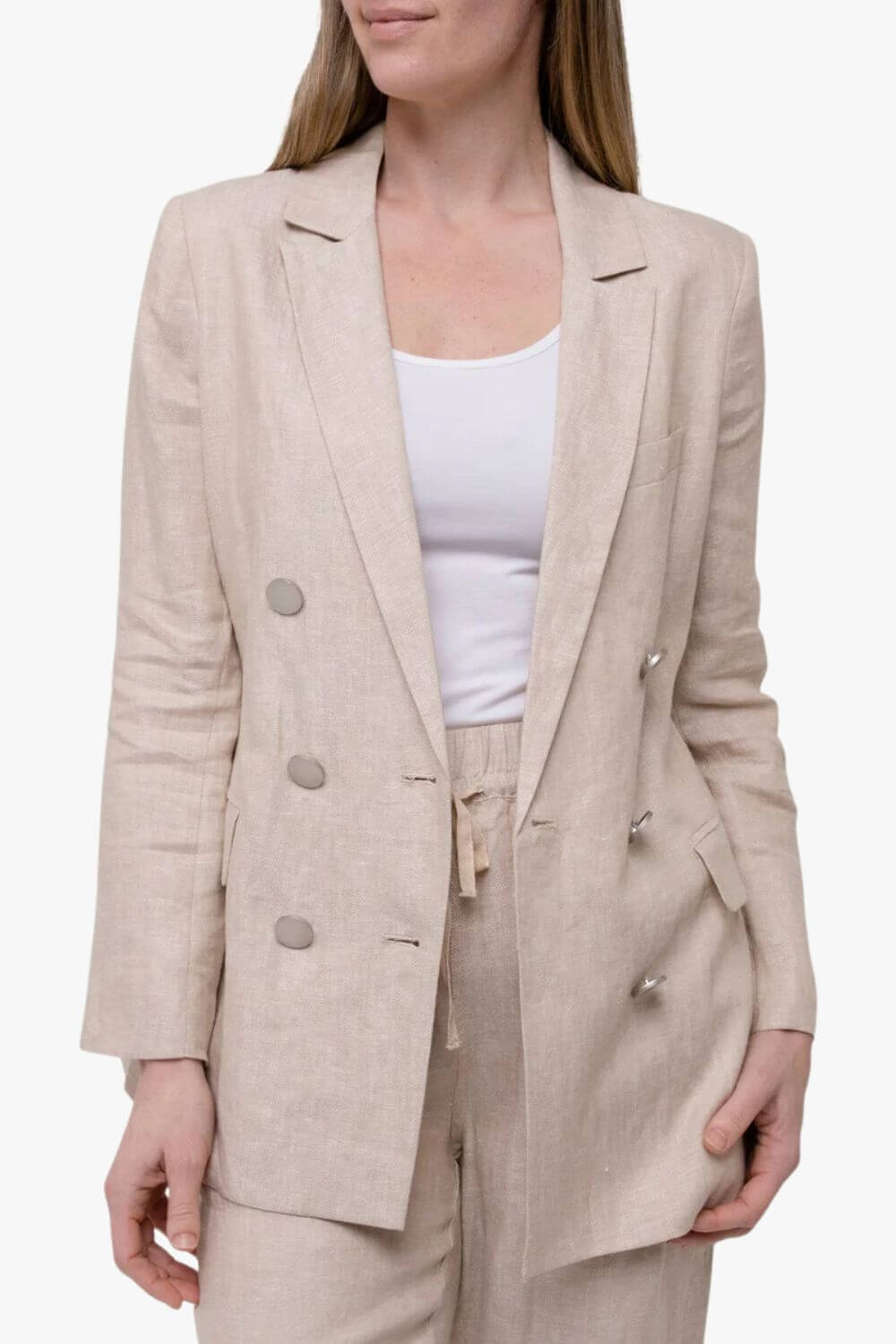 Ping Pong Linen Twill Blazer