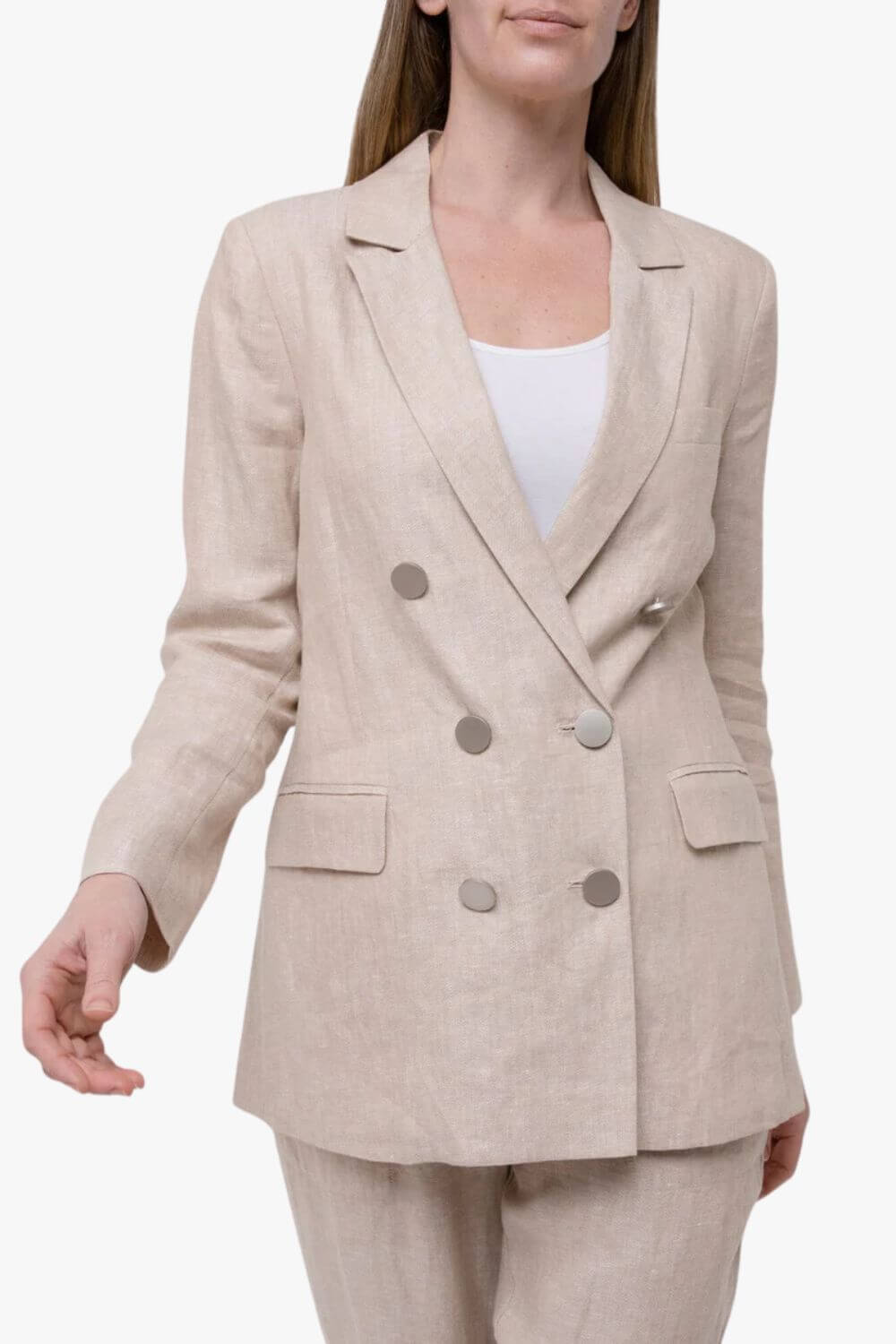 Ping Pong Linen Twill Blazer