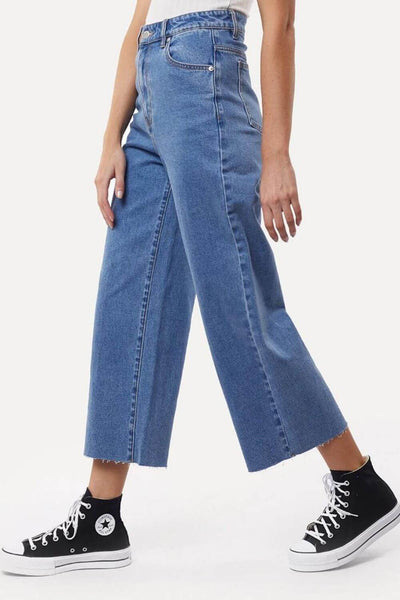 All About Eve Charlie High Rise Wide Leg Jean