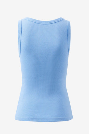 Ceres Life Zoe Contour Rib Scoop Tank