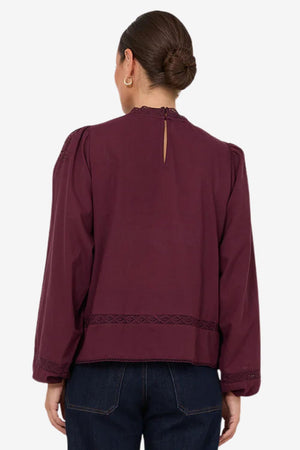 Adorne Lou Cut Out Lace Top