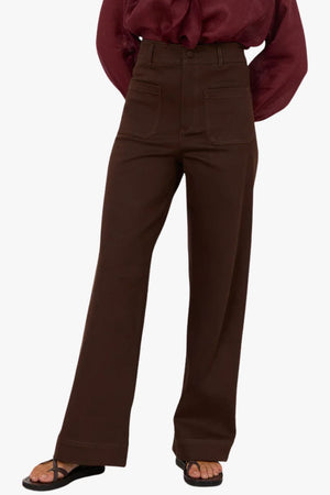 Adorne Lucy Patch Pocket Denim Pant