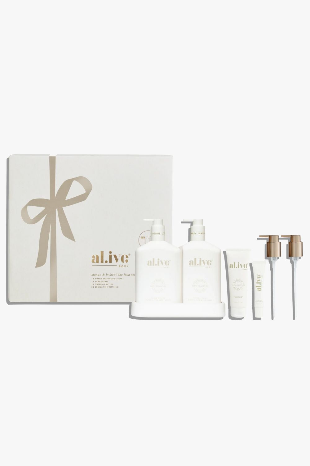 Al.ive The Icon Set - Mango & Lychee White