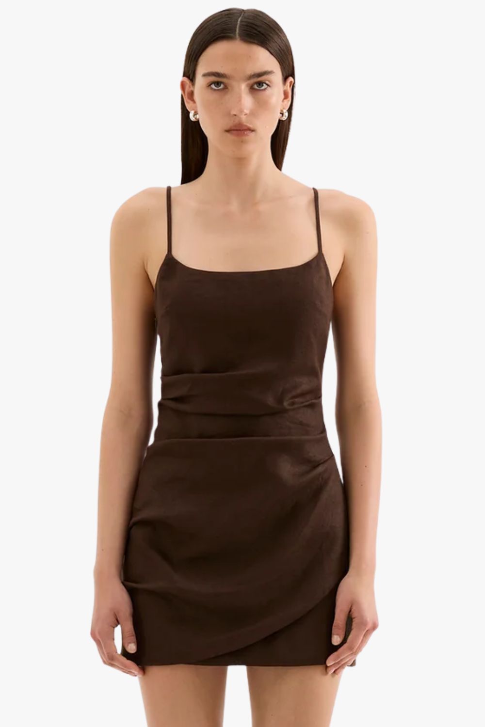 Nude Lucy Rani Linen Mini Dress