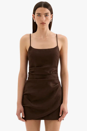 Nude Lucy Rani Linen Mini Dress