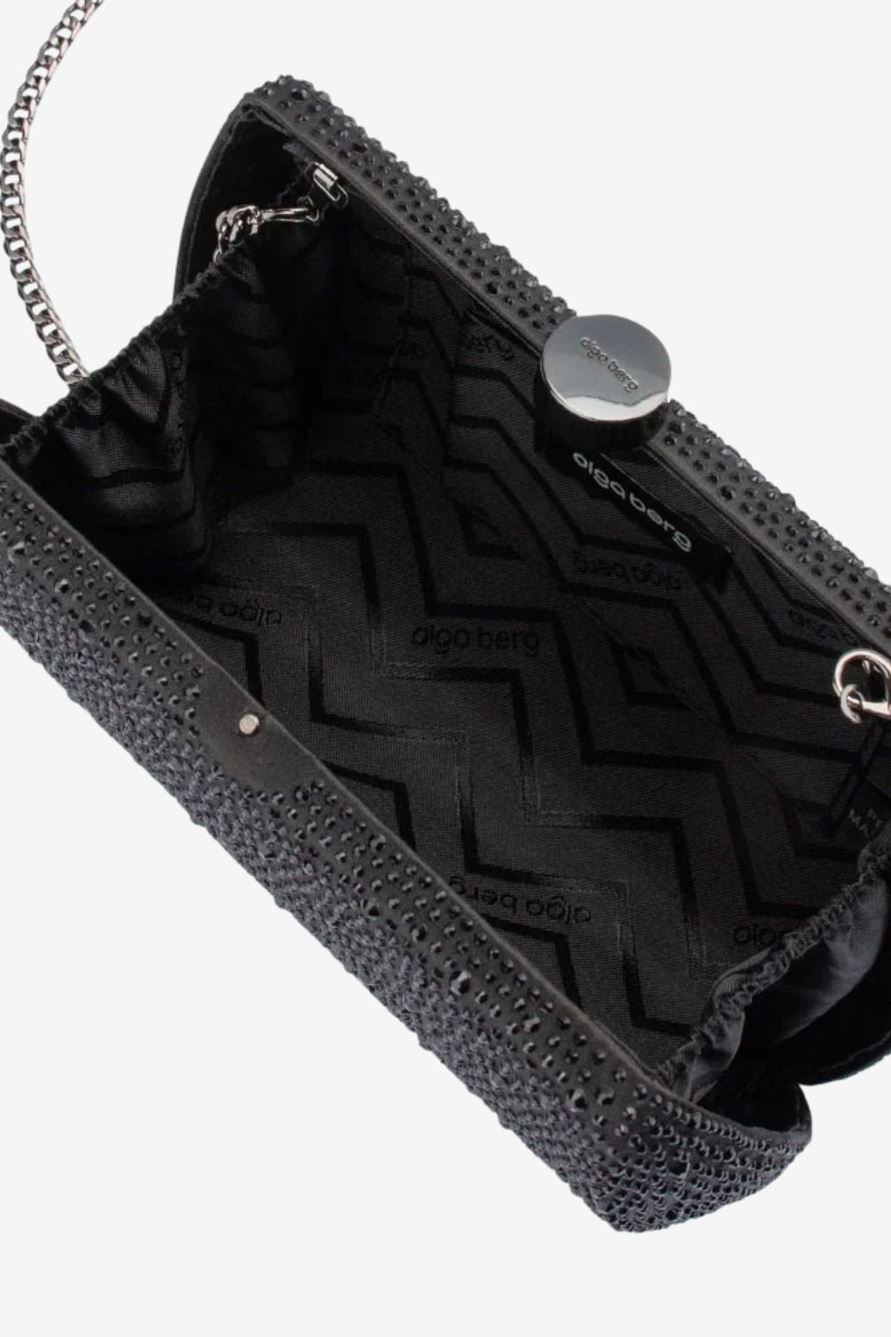 Olga Berg Carolina Crystal Clutch