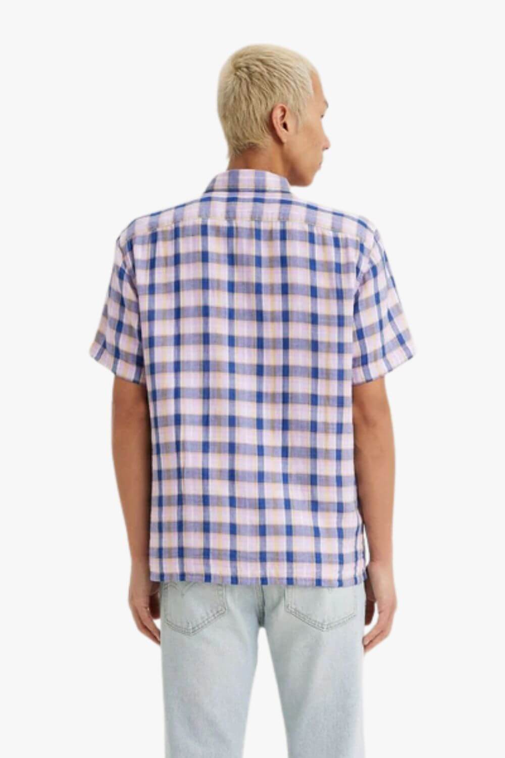 Levi Mens Sunset Camp Short Sleeve Shirt