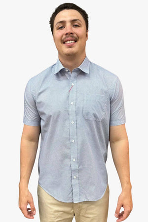Blue Horizon Printed Short Sleeve Shirt