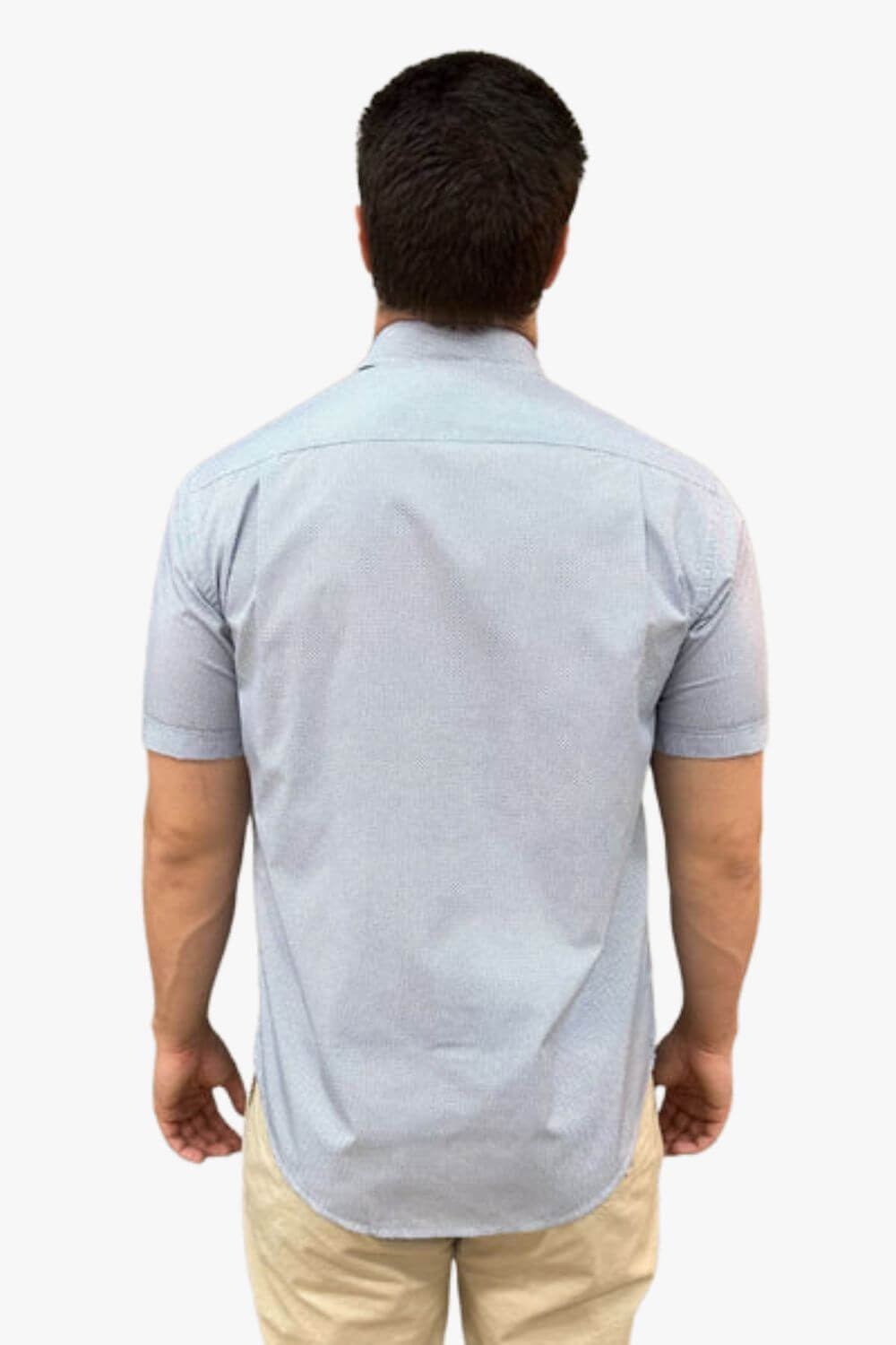 Blue Horizon Printed Short Sleeve Shirt