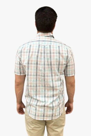 Back Bay Cotton Check Short Sleeve Shirt