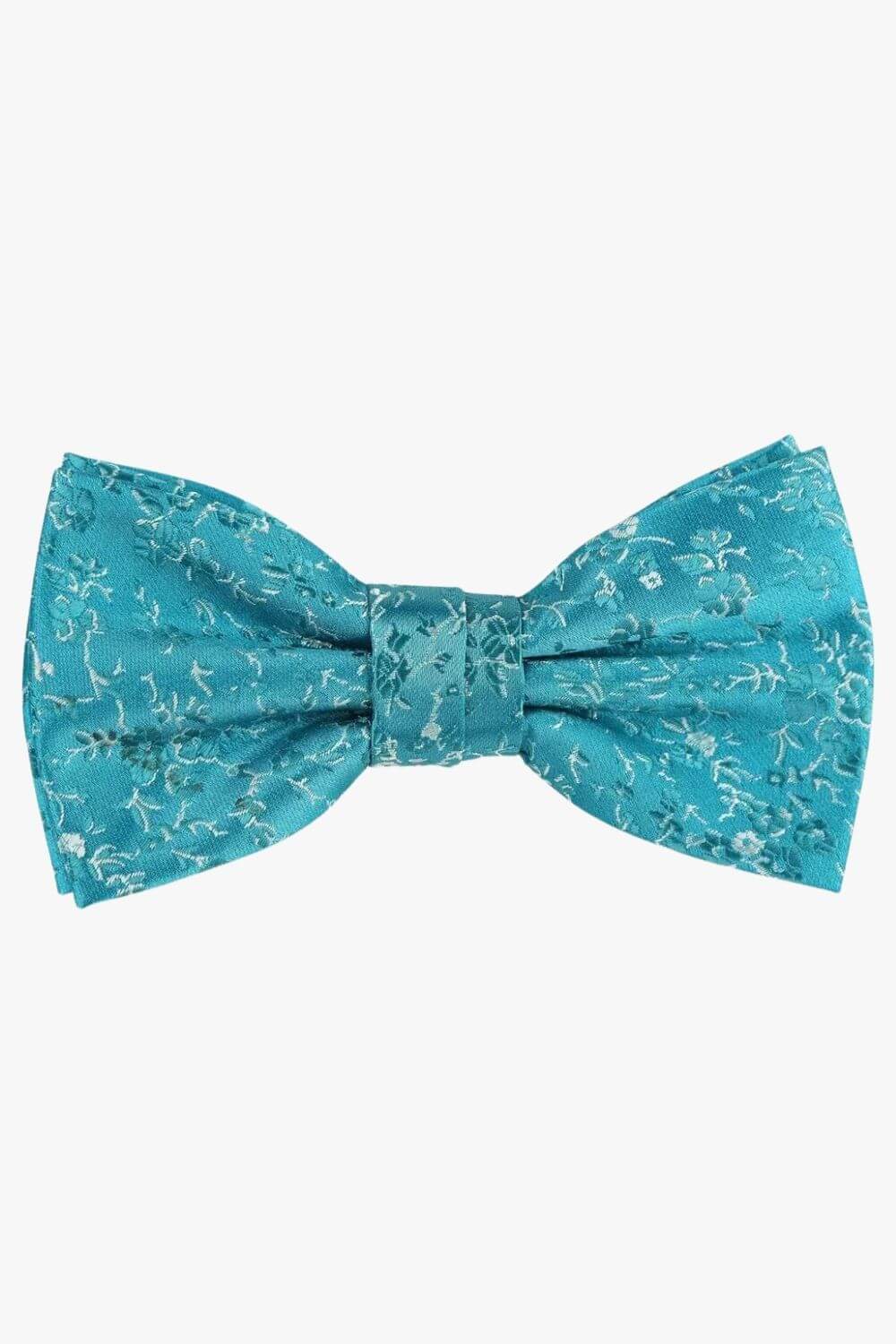 James Adelin Floral Microfibre Bow
