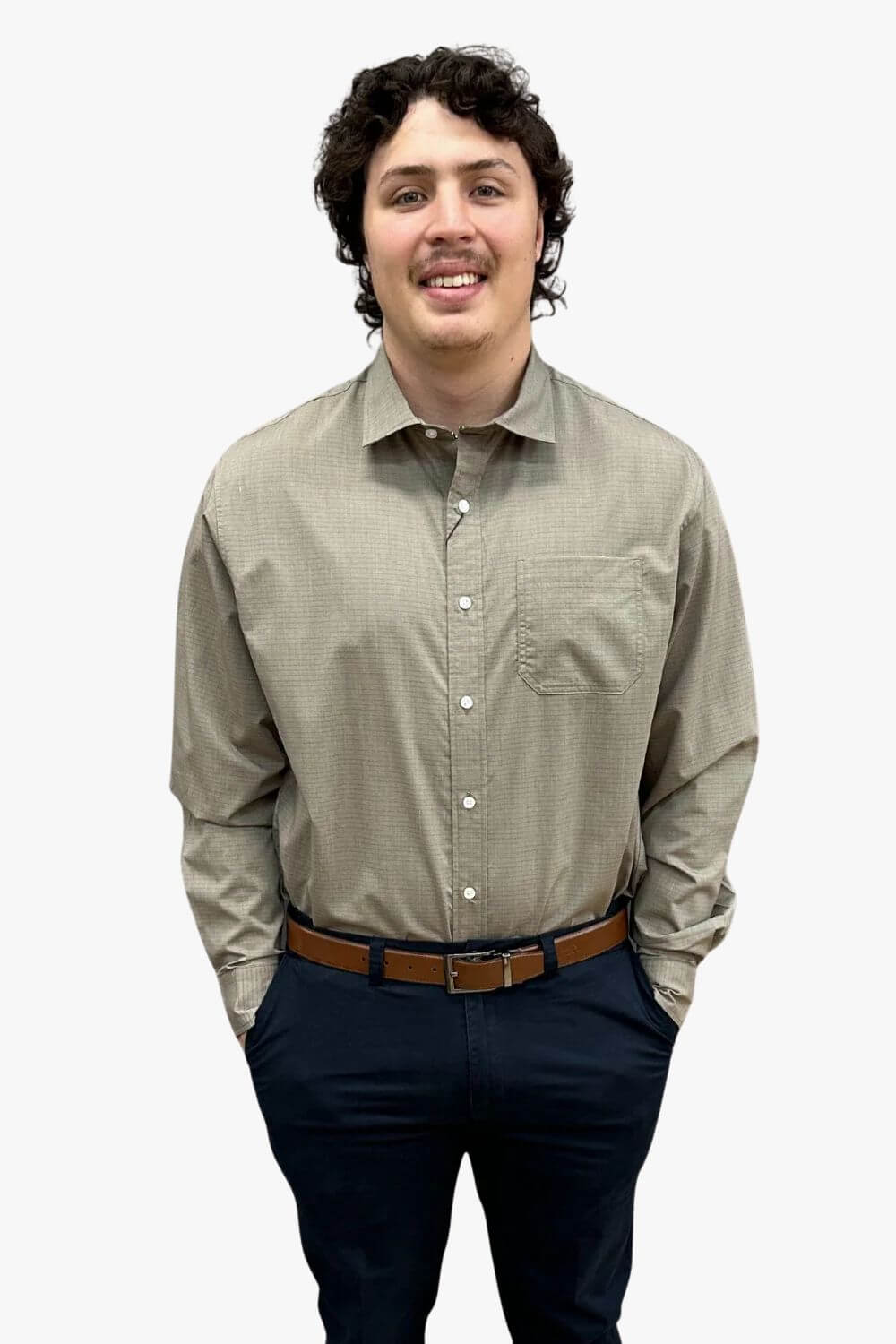 Back Bay Bamboo/Poly Long Sleeve Shirt