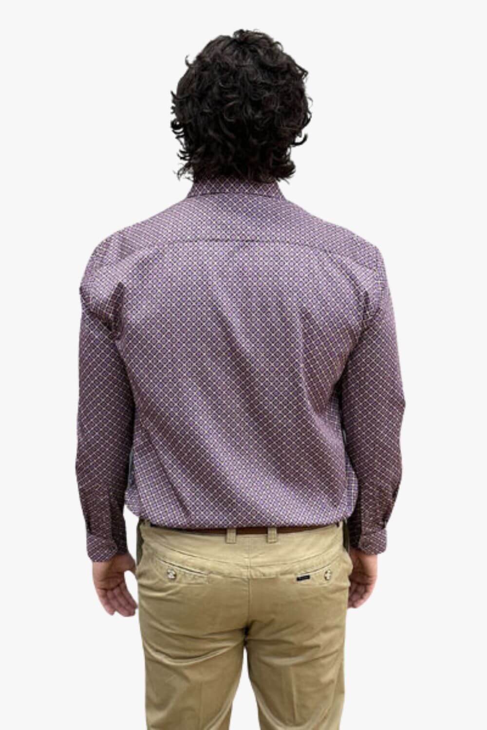 Mendoral Design Regular Fit Long Sleeve Fashion Shirt