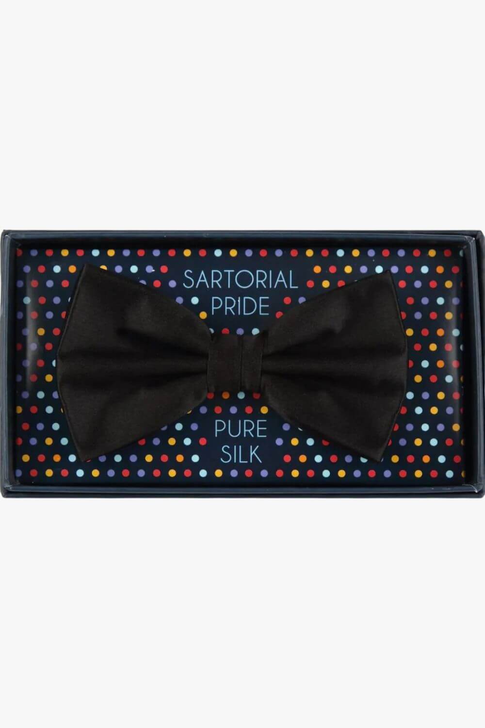 James Adelin Satin Microfibre Bow Tie