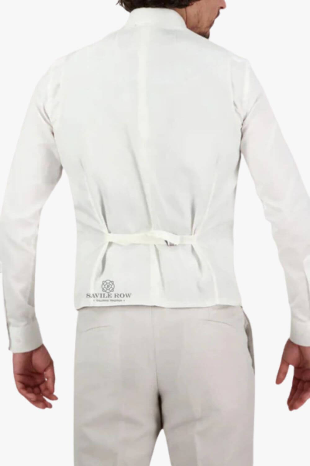 Saville Row Saul Linen Waistcoat - SL3