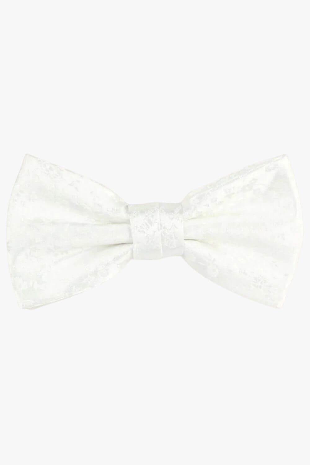 James Adelin Floral Microfibre Bow