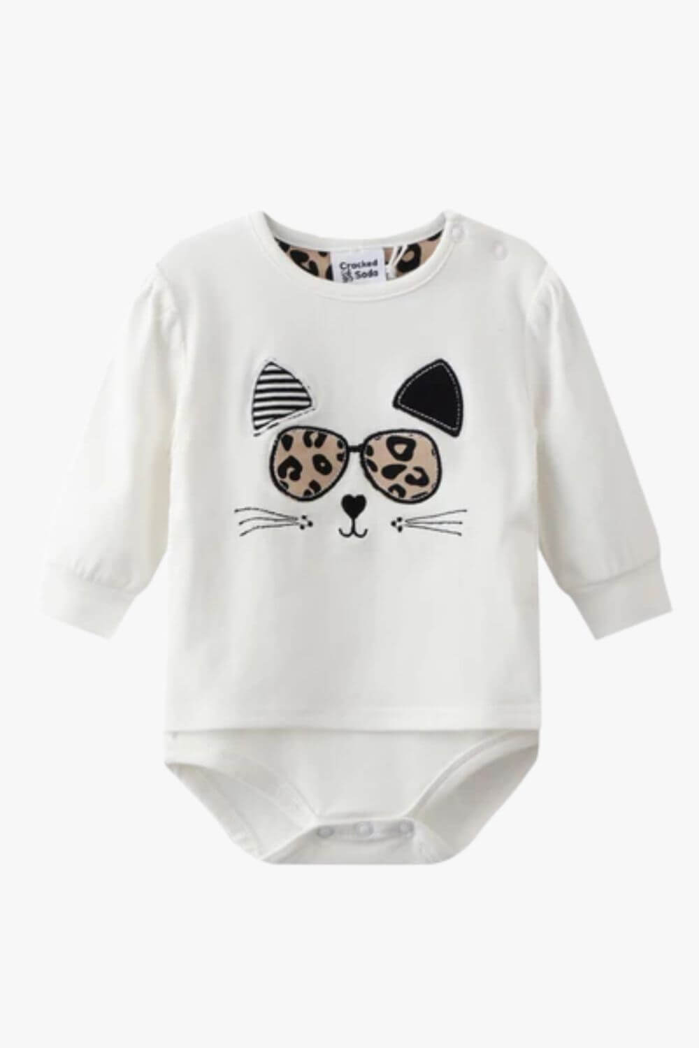 Cracked Soda Bella Leopard Bodysuit