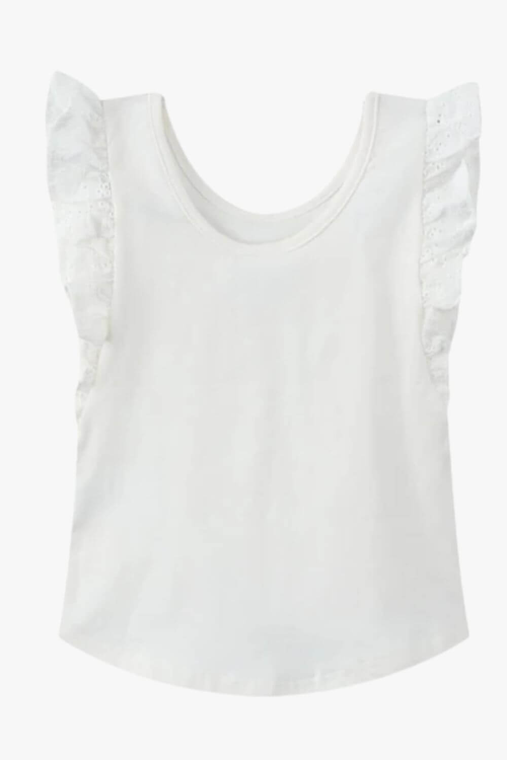 Cracked Soda Lacey Frill Top