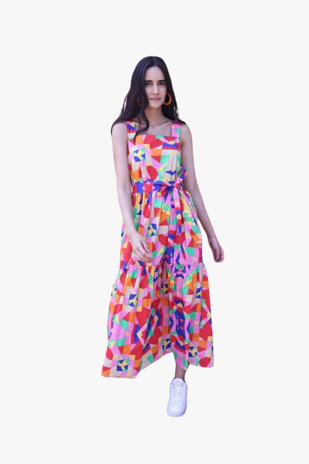 Maude Vivante Andi Kaleidoscope Print Dress