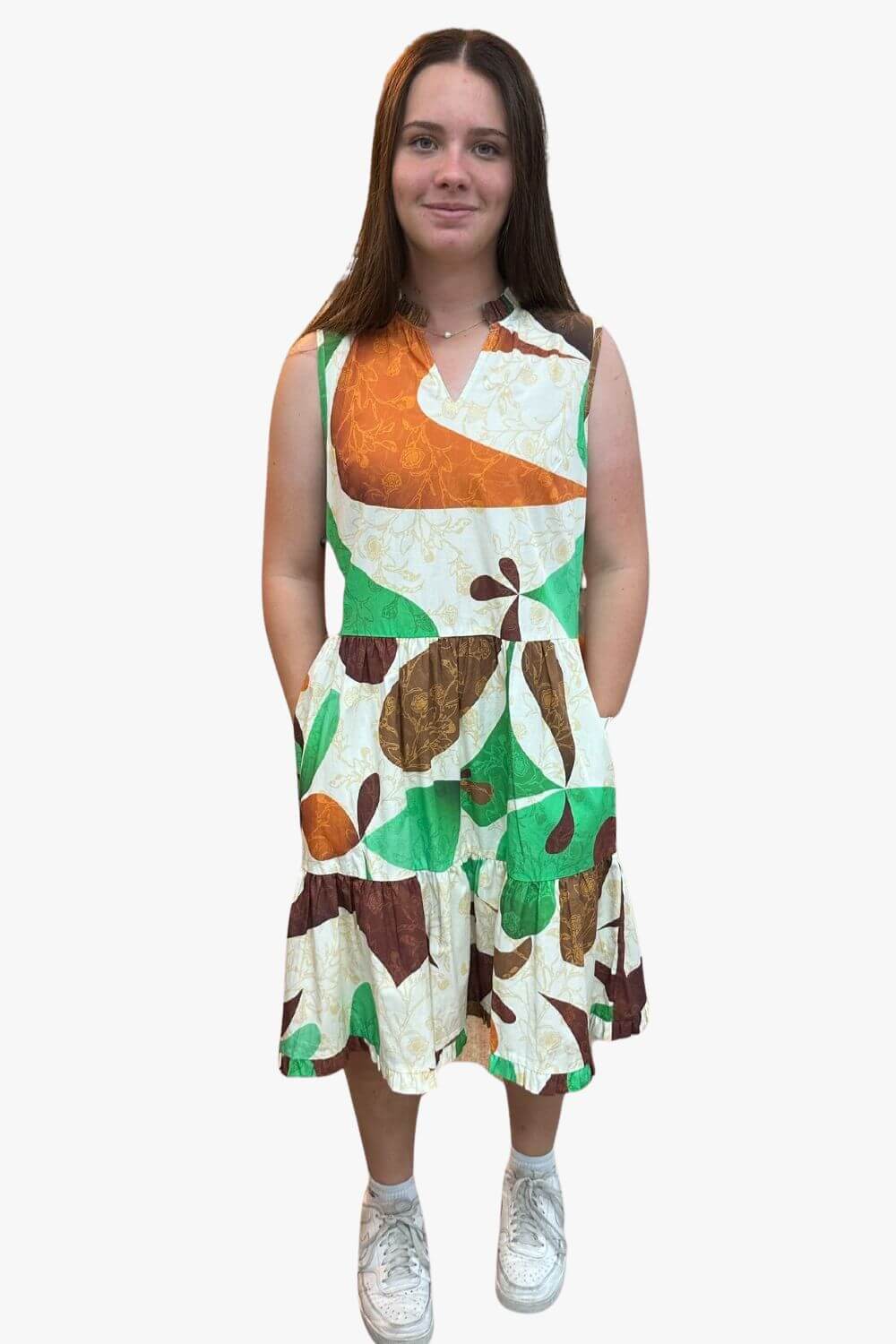 Maude Vivante Kyra Organic Print Dress