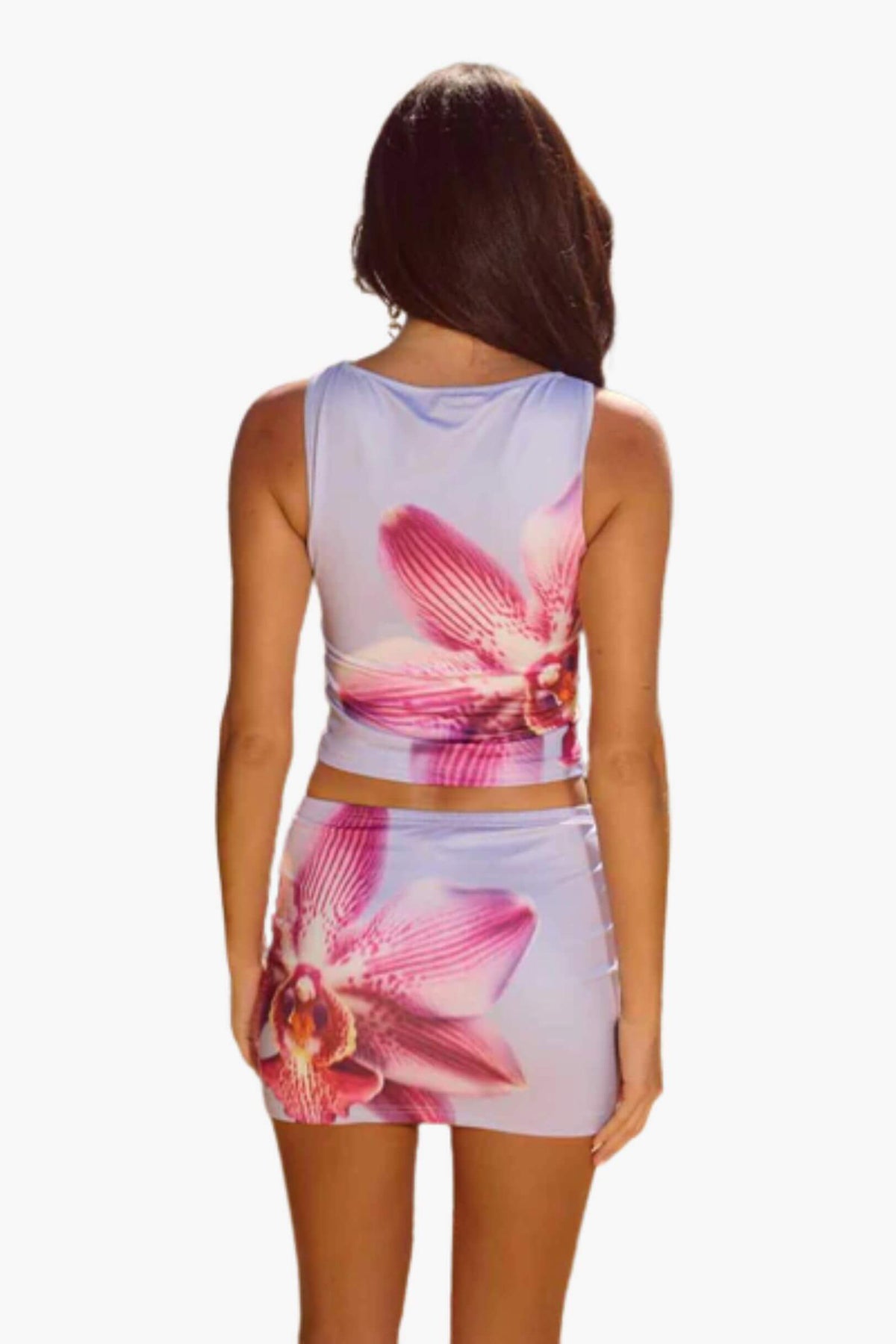 Runaway Celeste Mini Skirt Orchid Iris