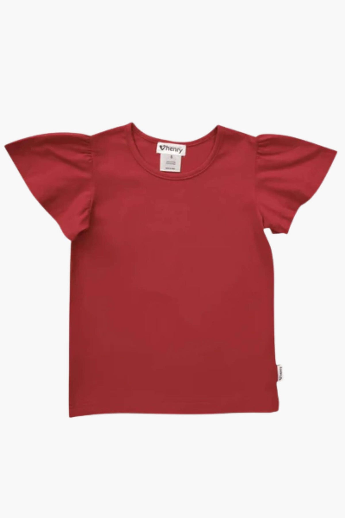 Love Henry Girls Frill Sleeve Top