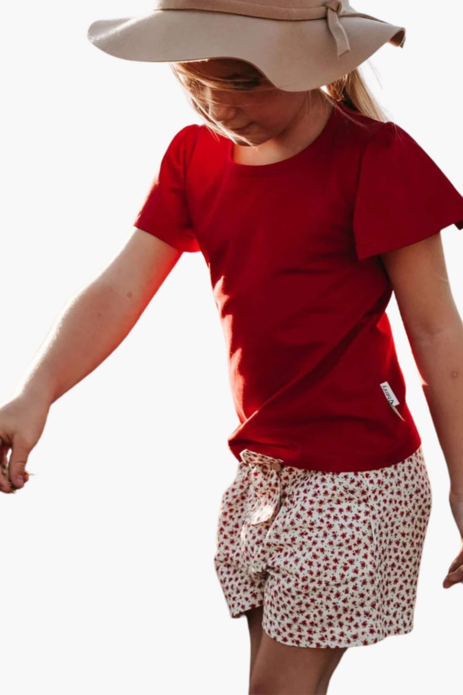 Love Henry Girls Frill Sleeve Top