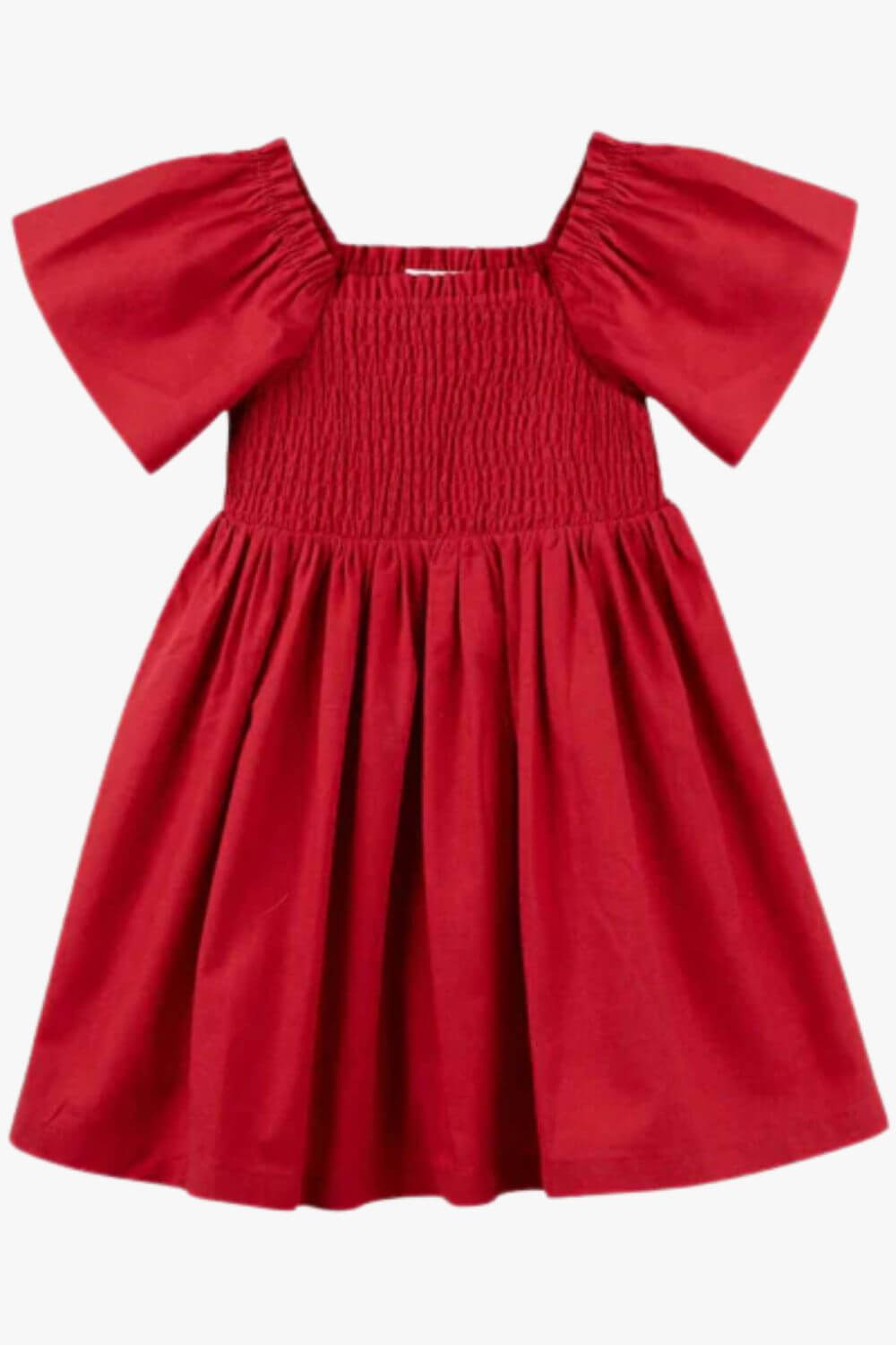 Designer Kidz Elly Puff Sleeve Dress